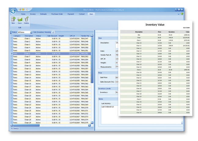 free invoice inventory software download