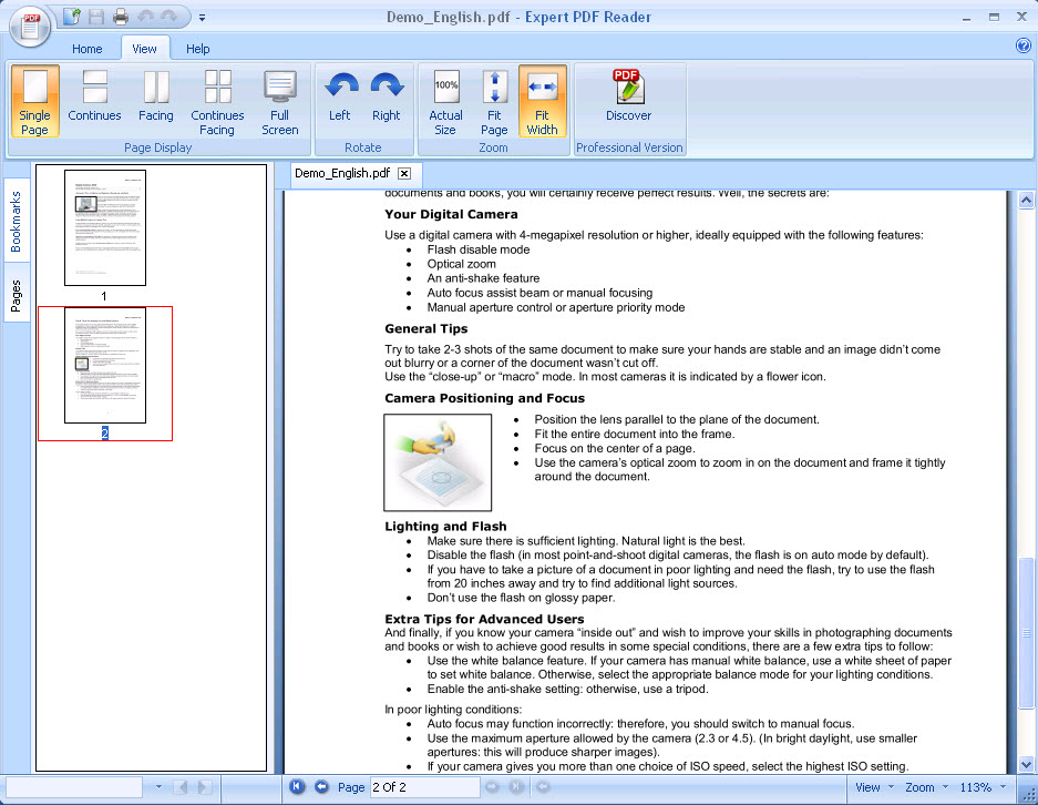 microsoft 365 pdf reader