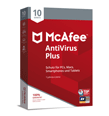 McAfee AntiVirus Plus 10 PC - 1 Jahr