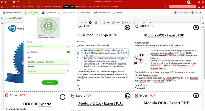 La soluzione PDF completa con tutte le funzioni necessarie per creare, convertire, modificare file PDF