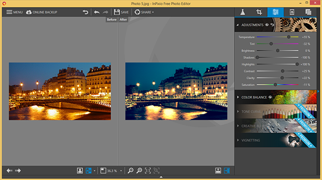 The Best Free Online Photo Editor Tools from inPixio