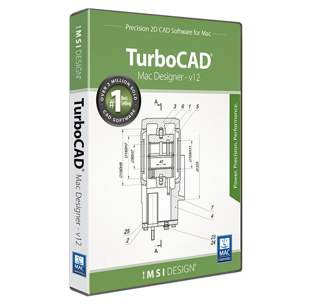 TurboCAD Mac 12 Designer 2D